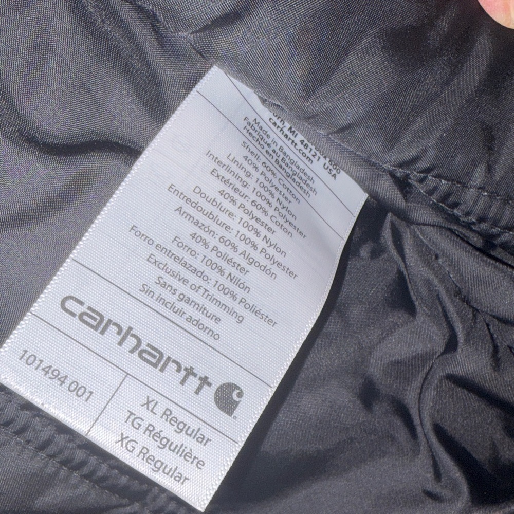 Carhartt Black Work Vest - Picture 9 of 12